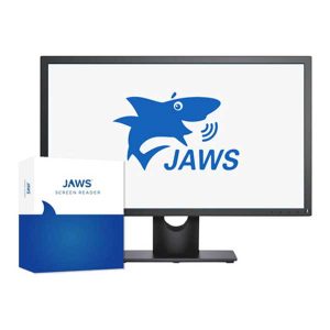 Logo du logiciel de revue d'écran JAWS