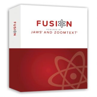 Logiciel de lecture d'écran pour aveugle ou malvoyant Fusion