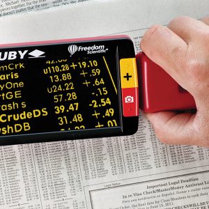 Loupe électronique Ruby avec écran 4.3 pouces pour malvoyants