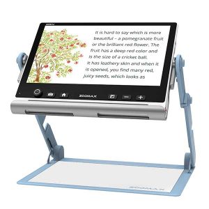 Loupe électronique parlante Snow 12 HD TTS avec support