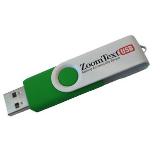 Logiciel de grossissement Zoomtext Magnifier pour malvoyant