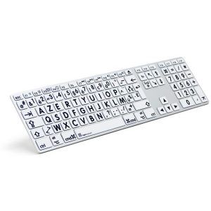Clavier grands caractères XL Print pour les personnes malvoyantes
