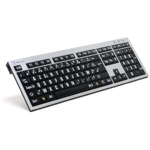 Clavier grands caractères XL Print pour les personnes malvoyantes