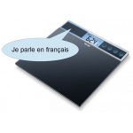 Pèse-personne parlant Beurer GS39 pour aveugle ou malvoyant