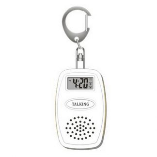 Porte-clefs parlant pour aveugle annonce heure, minutes et température