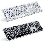 Clavier grands caractères XL Print pour les personnes malvoyantes