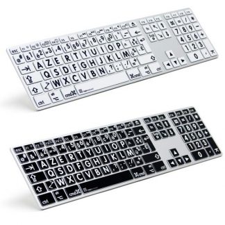 Clavier grands caractères XL Print pour les personnes malvoyantes