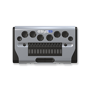 Plage braille esys 12 pour aveugle