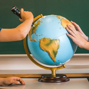 Globe terrestre tactile avec stylo parlant pour aveugle ou malvoyant