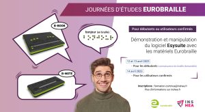 Journées d'études eurobraille avril 2023 INSHEA