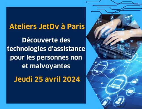 eurobraille participe aux ateliers JetDv 2024 à Paris le 25 avril