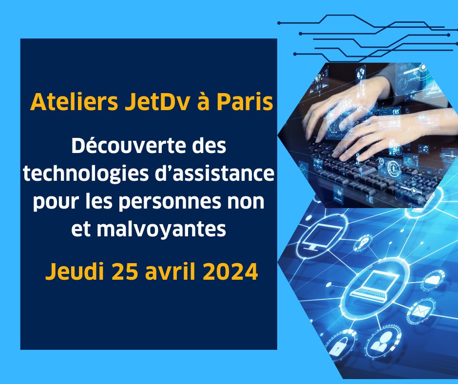 Journées d'étude technologies et déficiences visuelle (JetDv) 2024