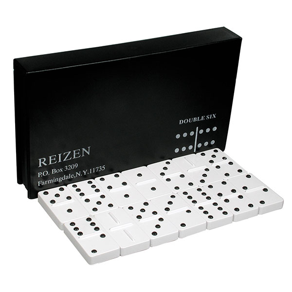 Dominos à repères tactiles — Jeu de société accessible pour personnes aveugles ou malvoyantes