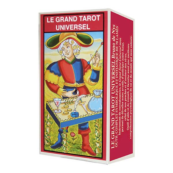 Grand Tarot Universel divinatoire en braille : tarot accessible