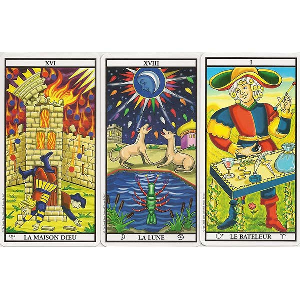 Grand Tarot Universel divinatoire en braille : tarot accessible