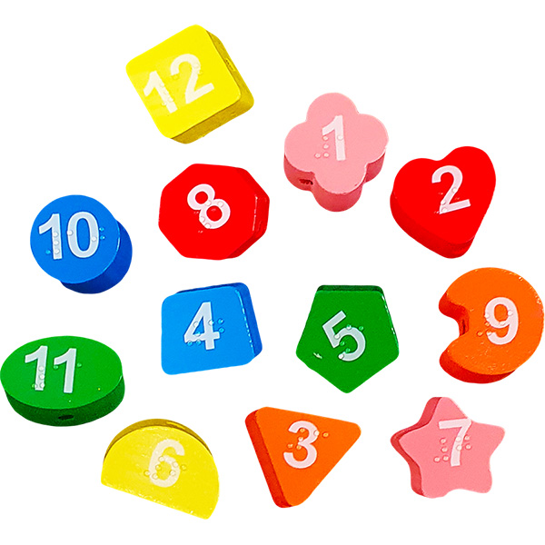 Horloge d’apprentissage puzzle en braille — Apprendre l’heure tactilement et de manière autonome