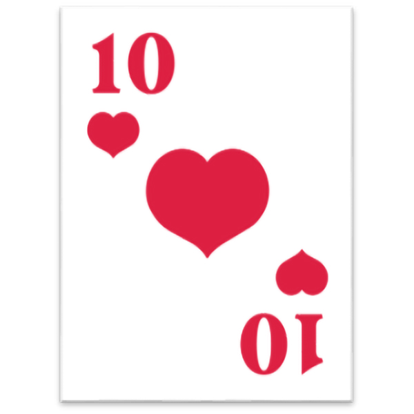 Jeu de 54 cartes en gros caractères — Lecture facilitée pour malvoyants, seniors et joueurs recherchant un confort visuel accru