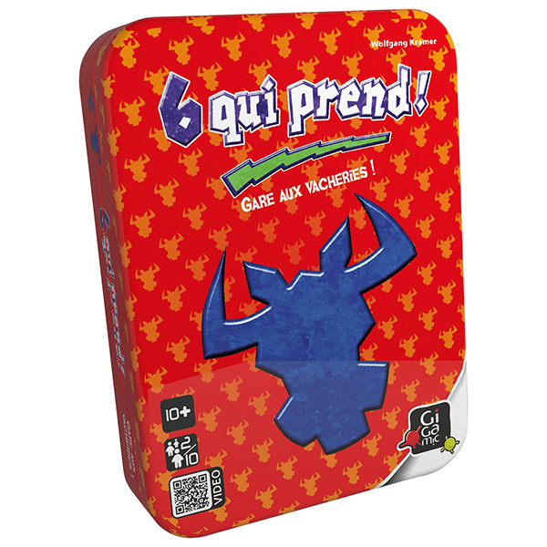 Jeu de société 6 qui prend! en braille — version accessible pour personnes aveugles ou malvoyantes