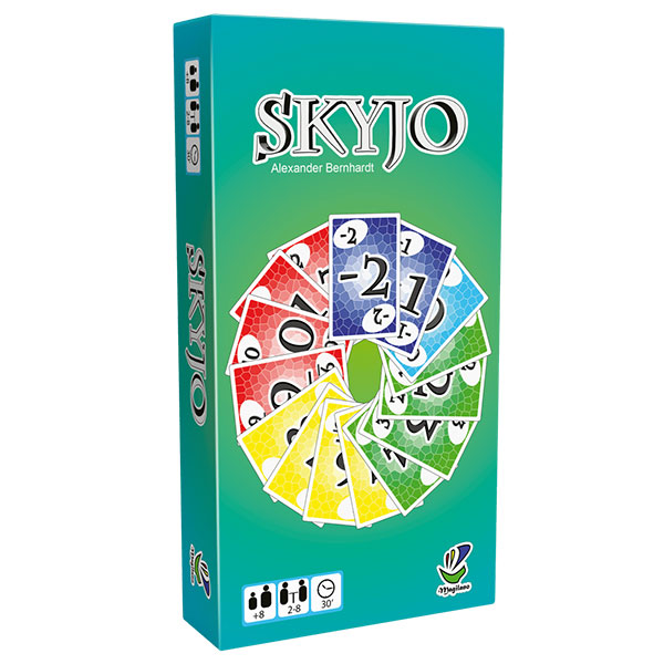 Skyjo en braille : jeu de cartes stratégique accessible