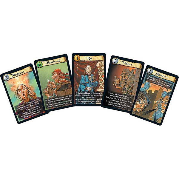 Jeu de Société Citadelles en Braille — Jeu Stratégique Accessible aux Aveugles et Malvoyants