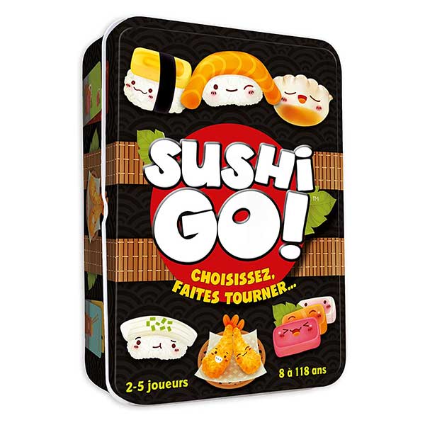 Sushi Go en braille : jeu de cartes stratégique accessible