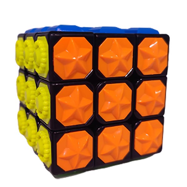 Rubik’s Cube relief — Casse-tête tactile accessible pour déficients visuels