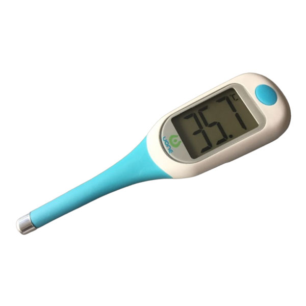 Thermomètre médical parlant – prise axillaire avec grand écran : précis, accessible et simple d’utilisation