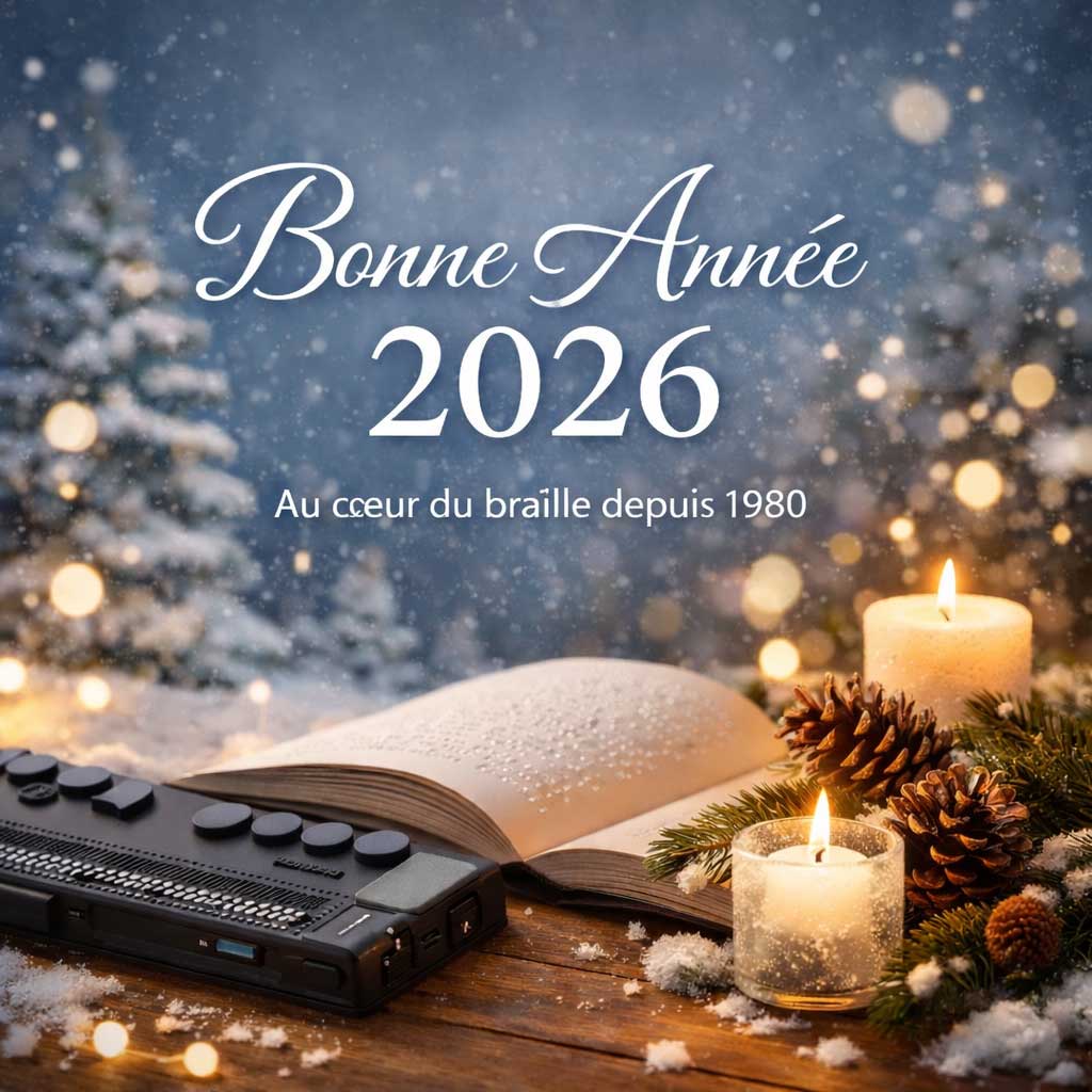Vœux 2026 : continuer à faire du braille un outil de liberté