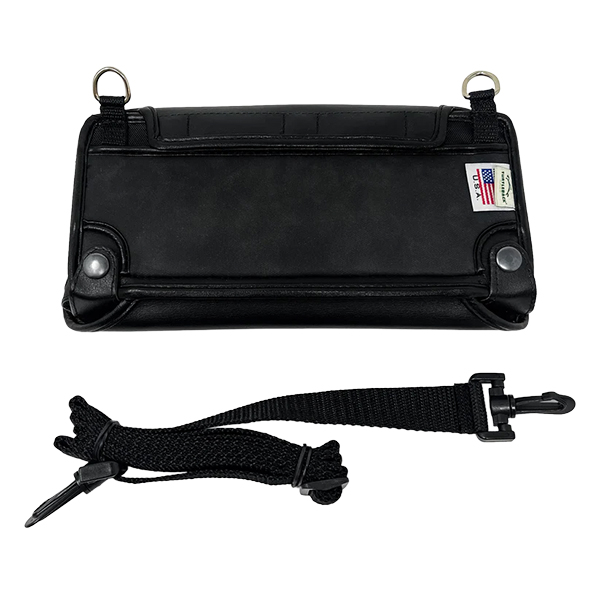 Étui en cuir noir pour b.note 20