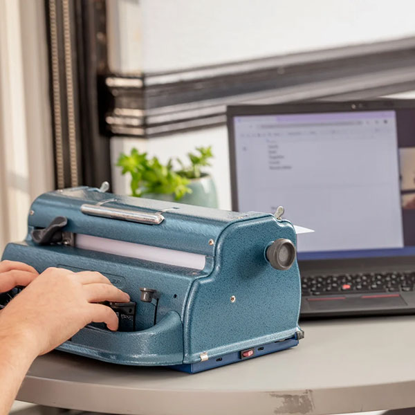 Connecteur Bloom pour Perkins Braille classique